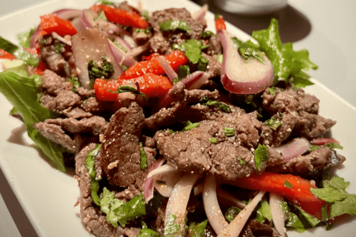 SL3. Spicy Beef Salad - Nuer Nam Tok