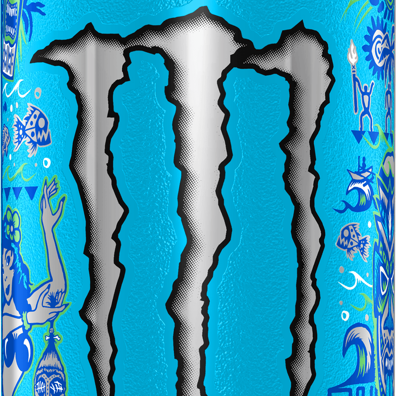 Monster Bleu Hawaïen / Monster Blue Hawaiian