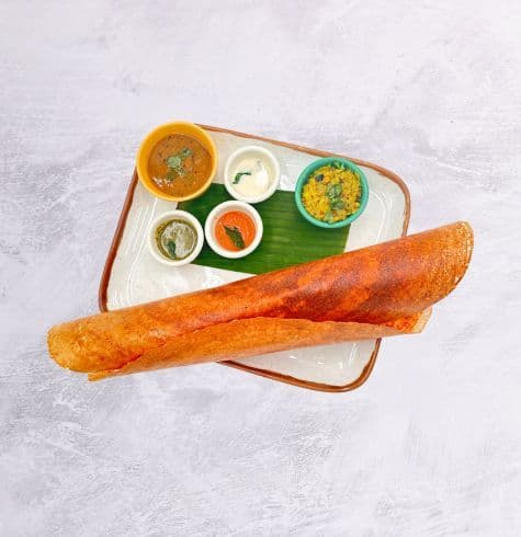 Butter Garlic Masala Dosa