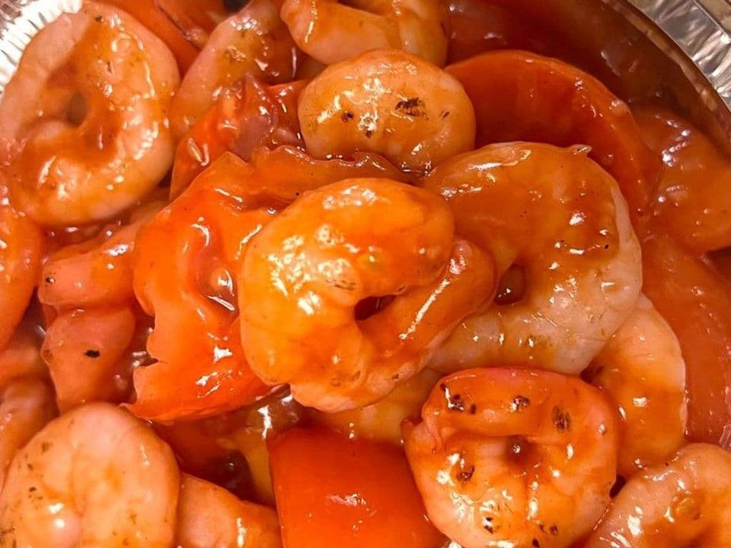 Fried Shrimp W/ Tomato - OO