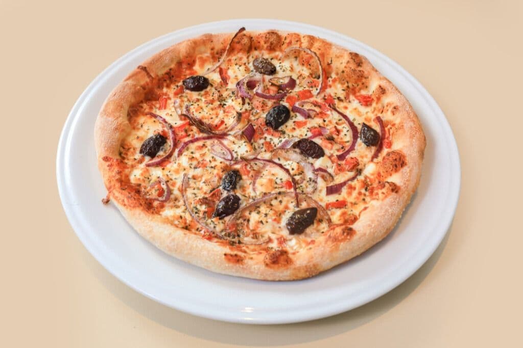 Pizza Méditerranéenne (pour 1) / Mediterranean (For 1)