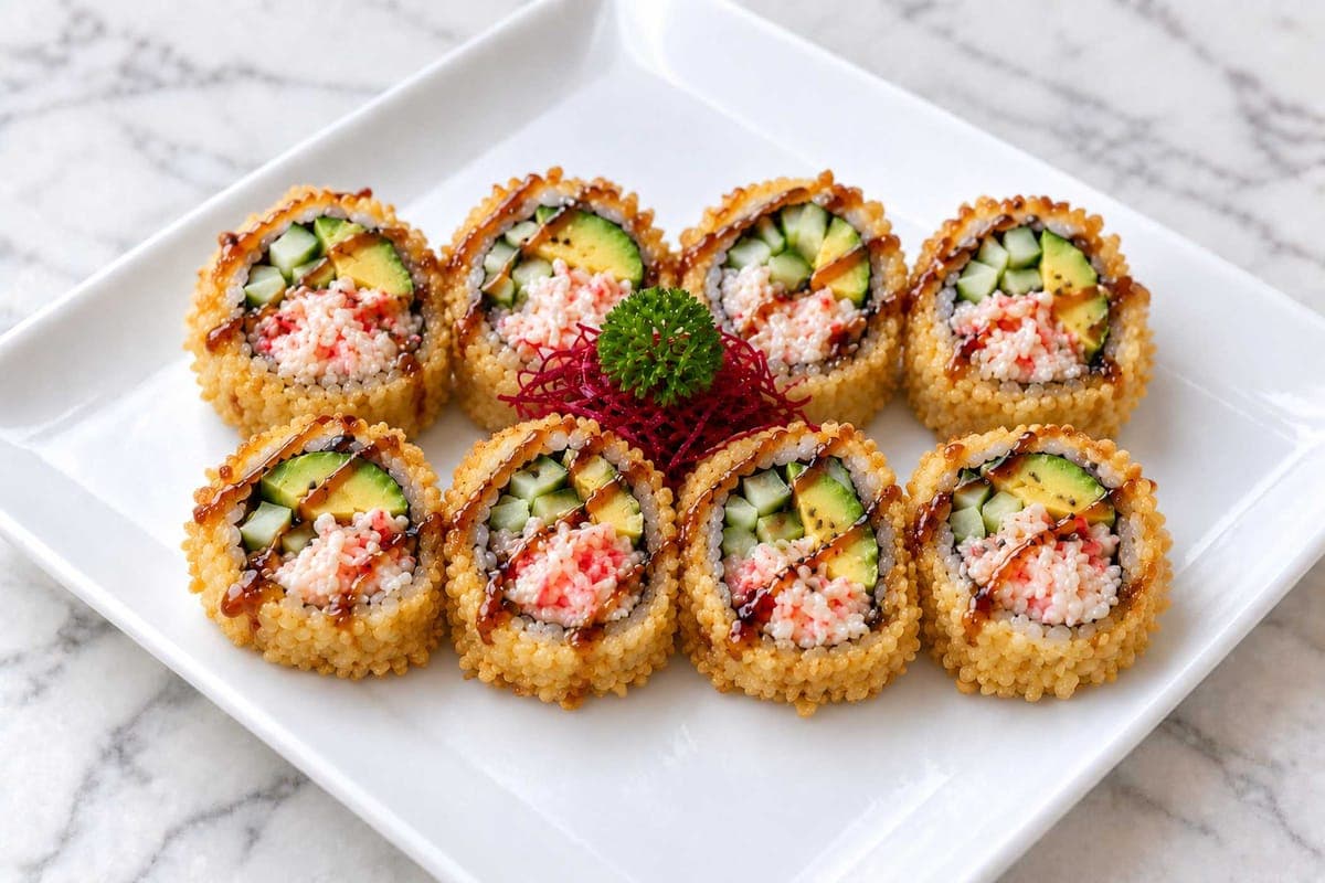 Deep Fried California Roll