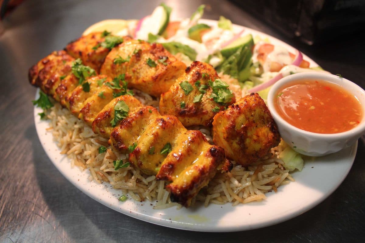 Chicken Sultani Platter