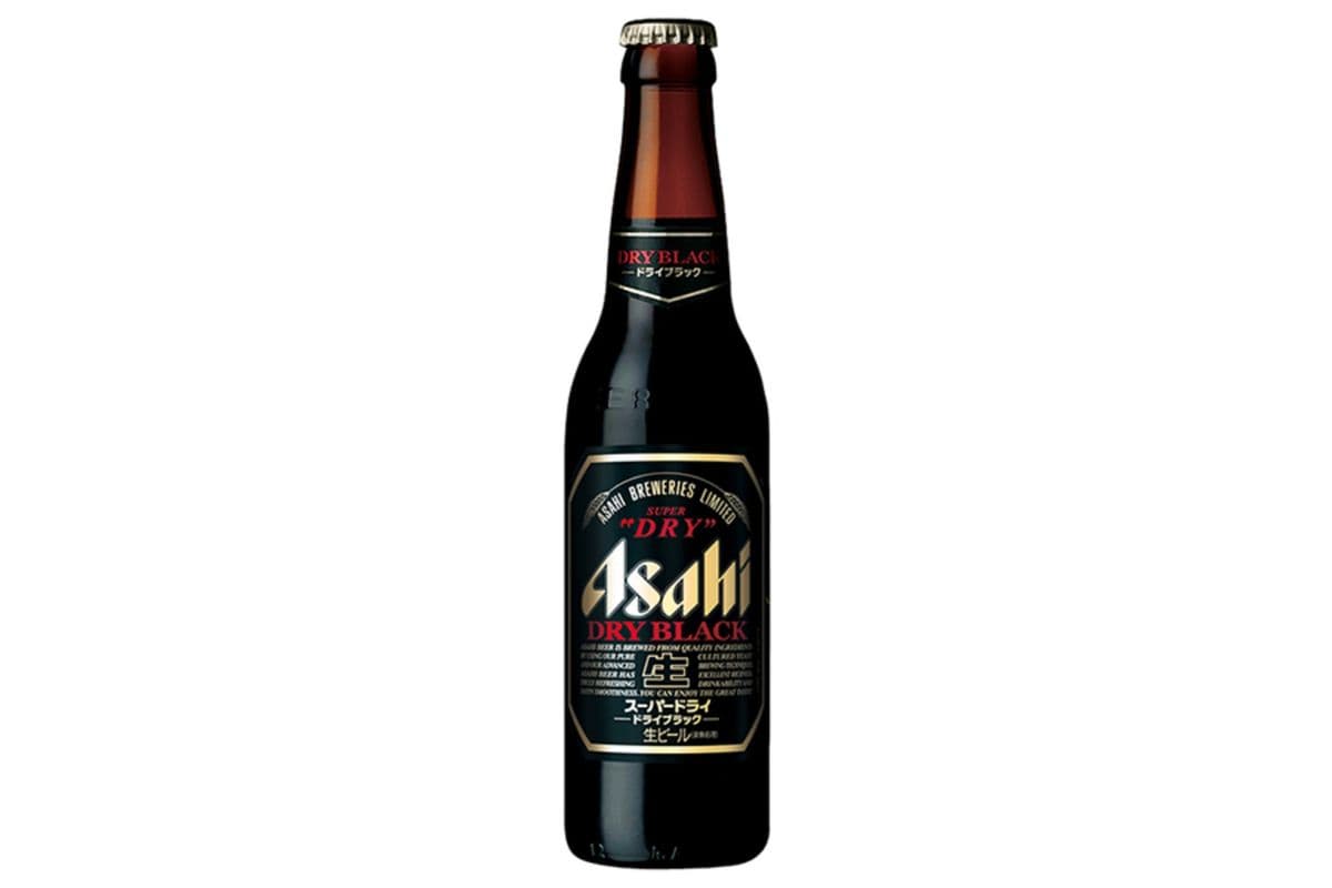 Bottled Asahi Black Beer (1 x 344 ml)