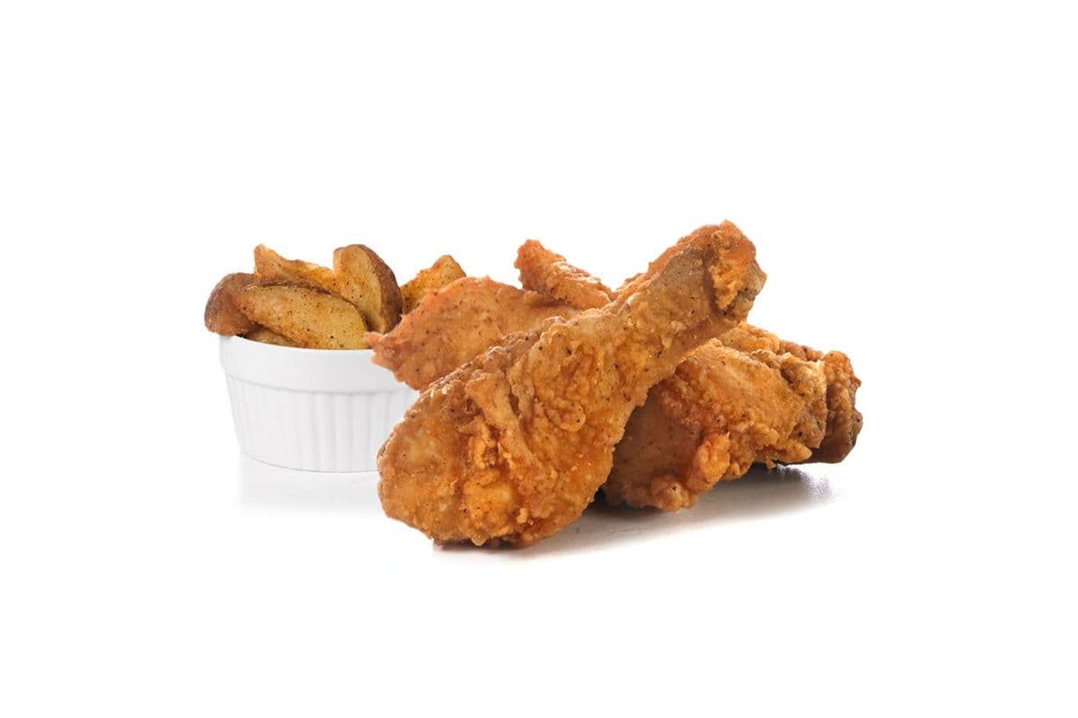 2 Pieces of Chicken with Taters