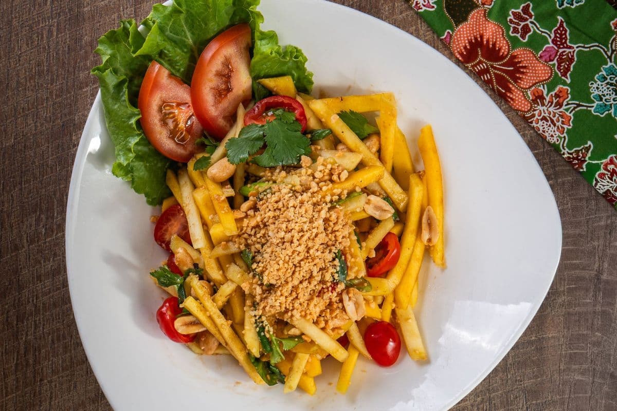 S2 Salade de mangue verte | Som Tum Mamuang (Green Mango Salad)