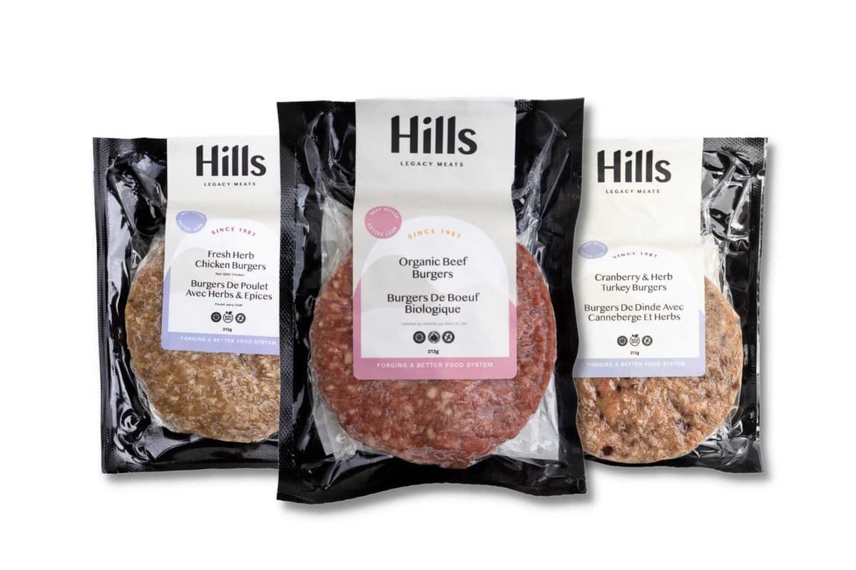 Hills Legacy Meats Frozen Burgers (213g / 2 patties)