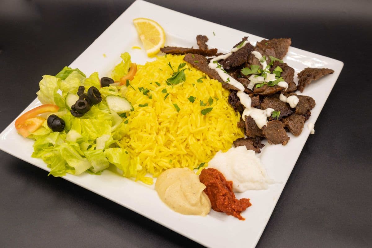 Lamb Donair Plate