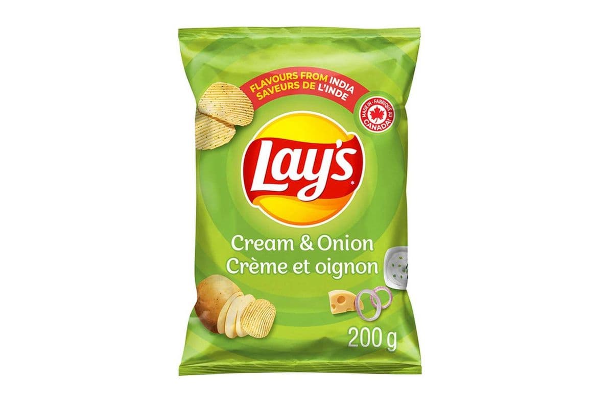 Lays Cream & Onion 200g