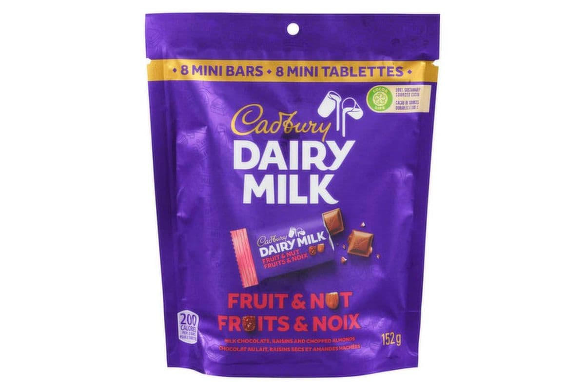 Cadbury Fruit & Nut mini ( 152 g )