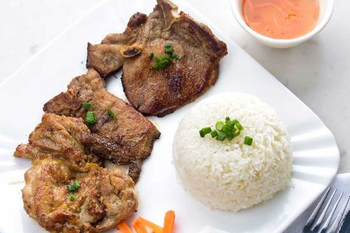 418 - BBQ Pork Chop and BBQ Beef