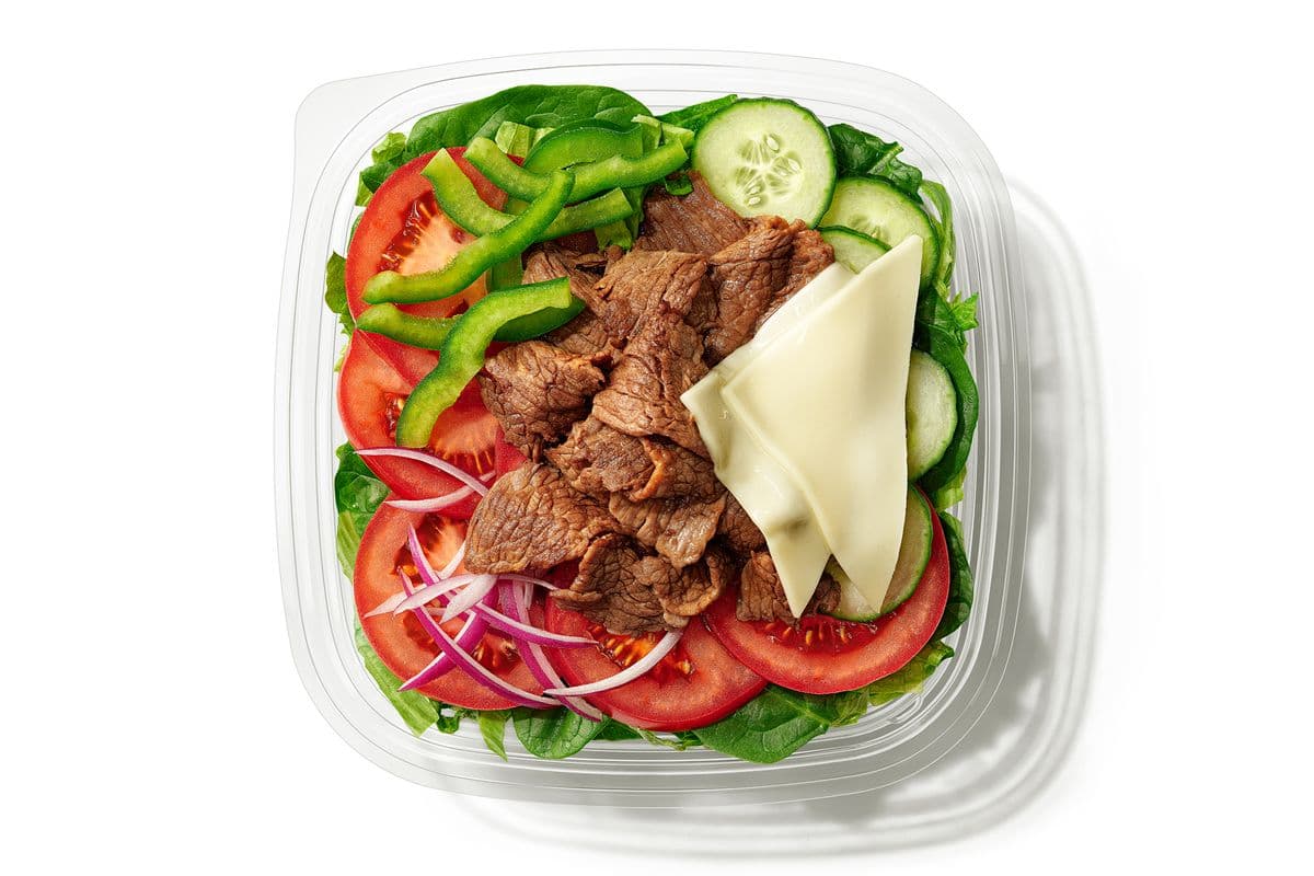 Steak & Cheese Salad (200 Cals)