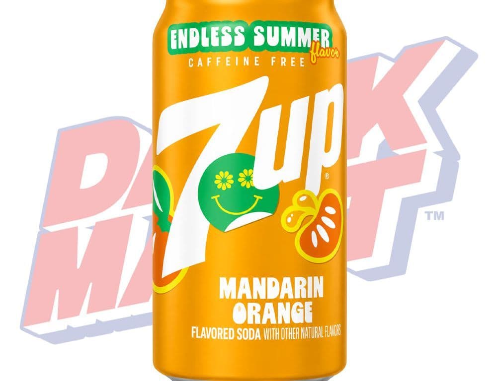 7up Endless Summer Mandarin Orange - 355ml