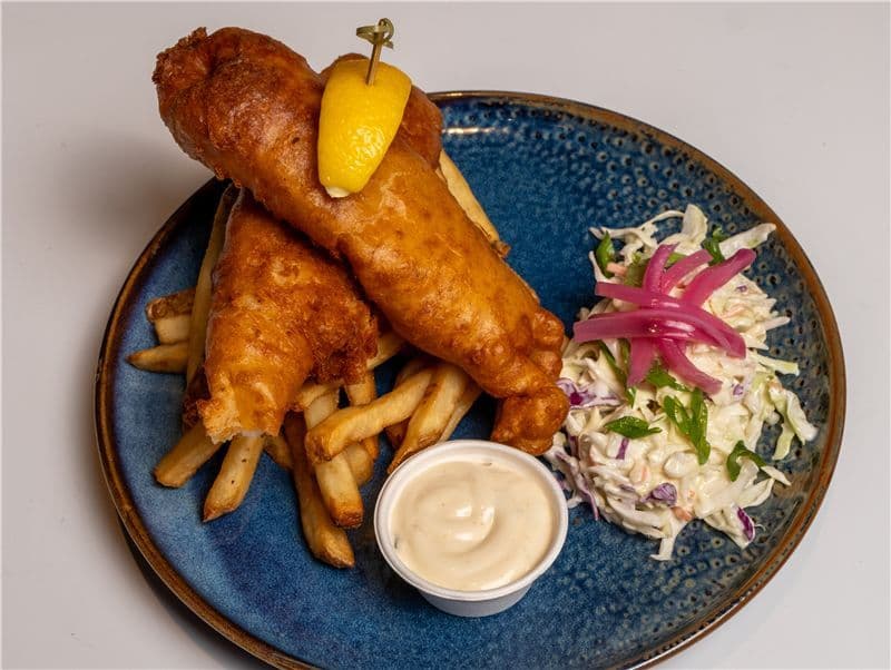Fiji Blond Fish + Chips