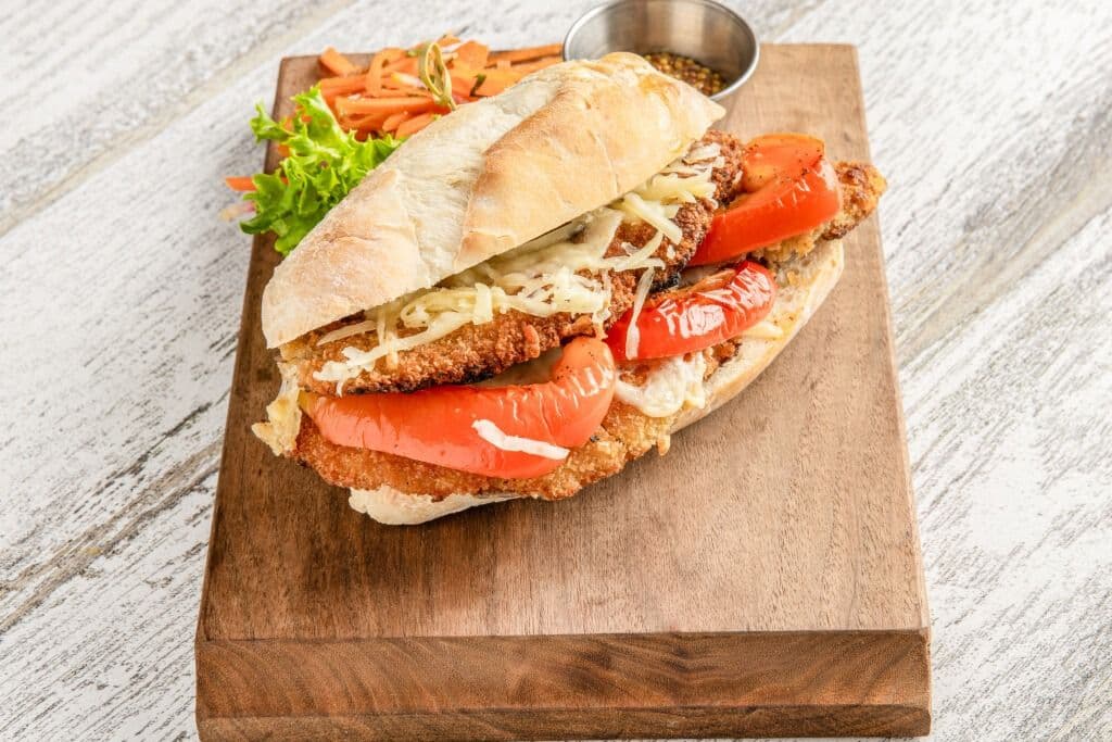 Veal Parm on a Bun