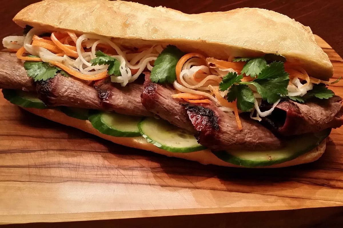 Kalbi Steak Banh Mi