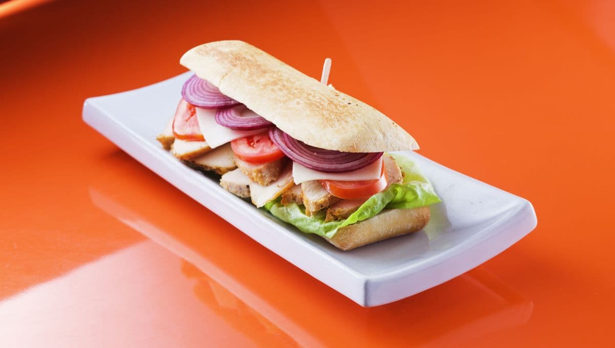 Hot Buffalo Panini Sandwich