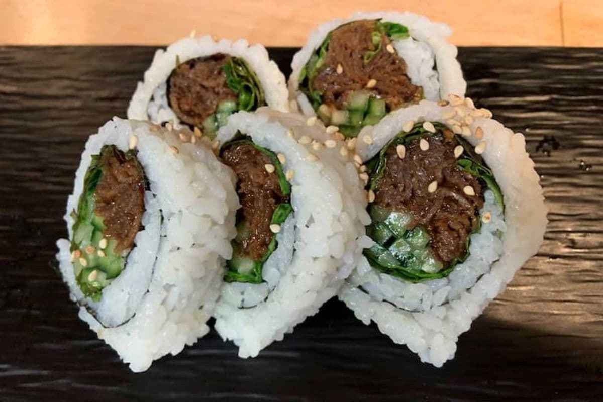(V) Beef Teriyaki Roll (5pcs)