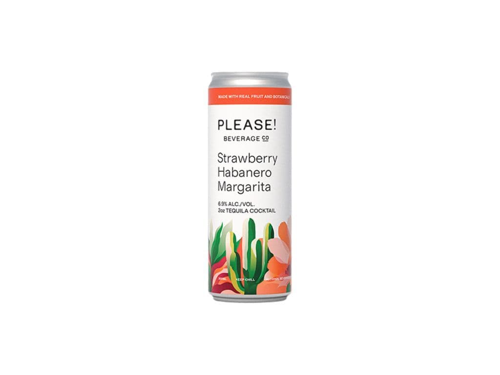 Please Cocktail - Strawberry Habanero Margarita (355ml)