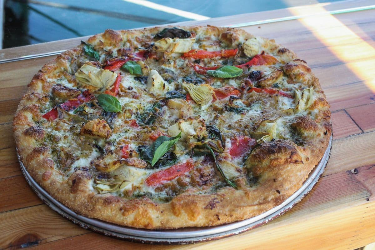 Small Maiden Voyage Vegetarian Pizza
