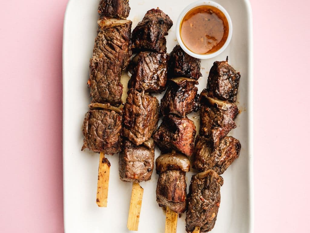 4 Brochettes De Boeuf