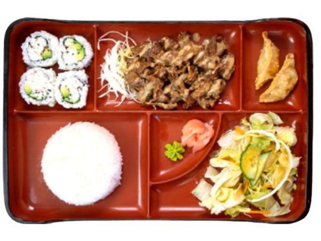California & Beef Bento