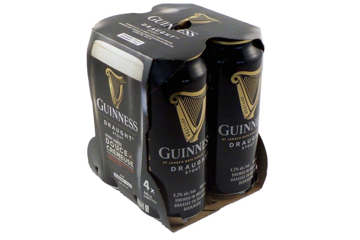 Guinness Stout (4 Pack) (4 x 440 ml)