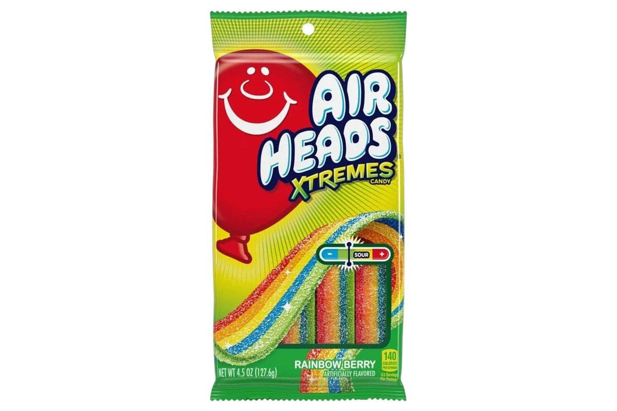 Air Heads Xtremes Belts Rainbow Berry (127.6g)