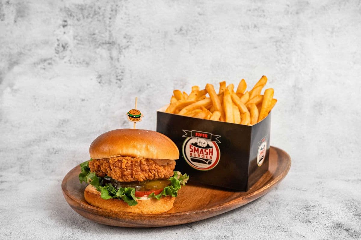 Bazinga Burger Combo