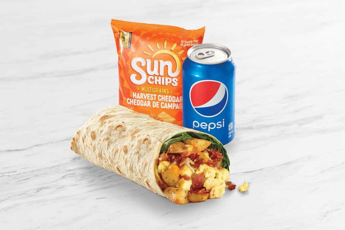 The Big Scramble Extreme Burrito Combo