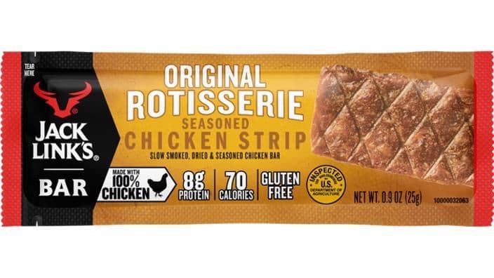 Jack link Beef Steak Strip Original Rotisserie 25g