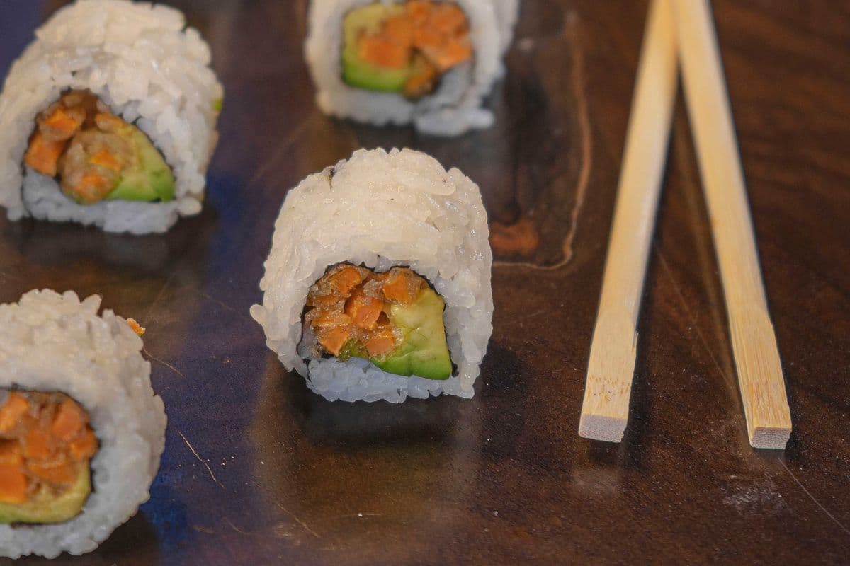 Yam-Avocado Roll