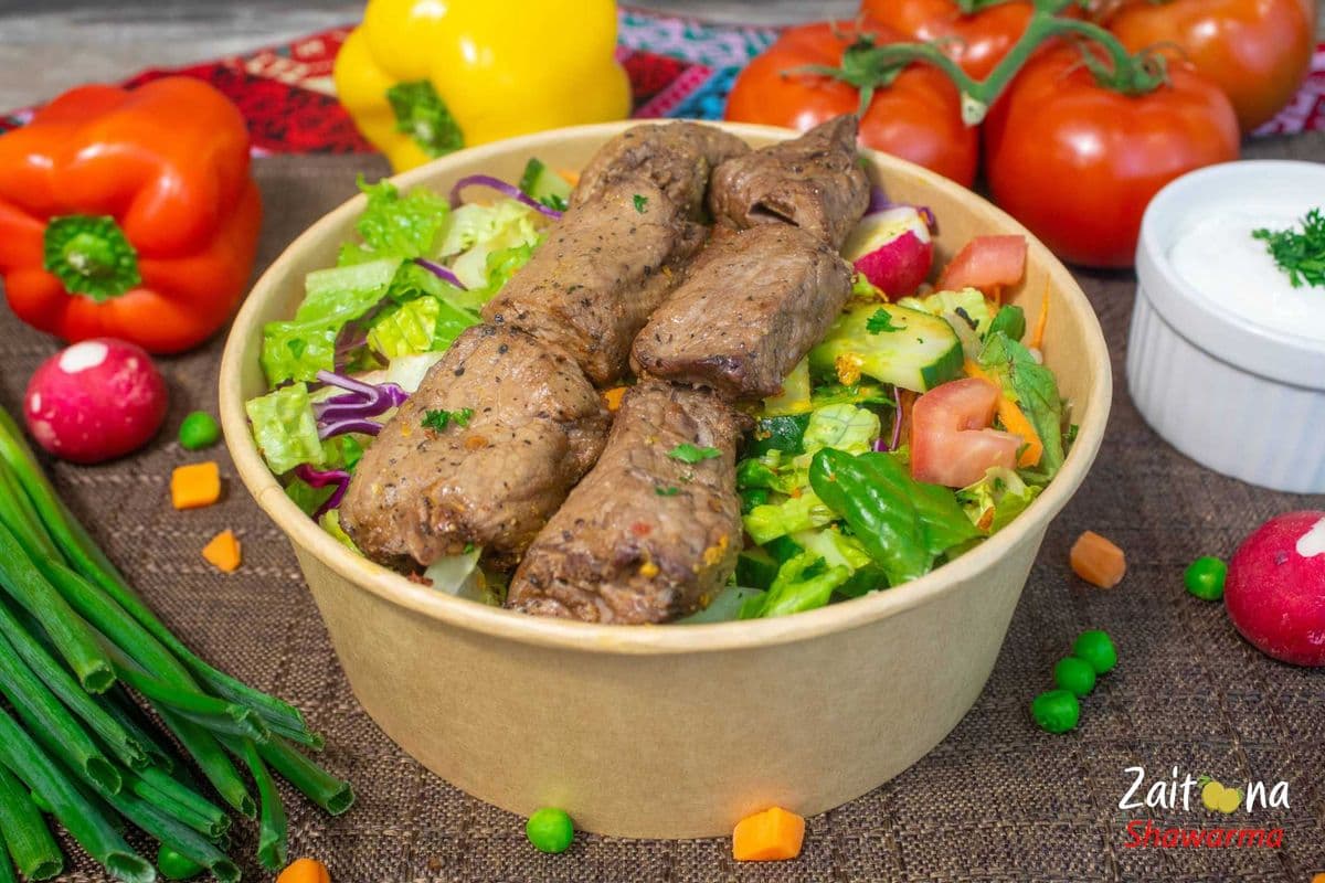 Beef Rib-Eye Salad