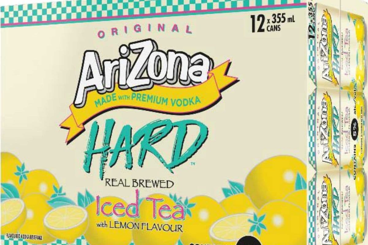 Arizona Hard Iced Tea Lemon (12 x 355 ml Cans)