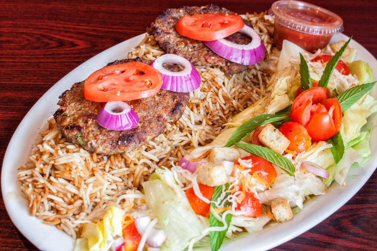 Chapli Kabob Meal