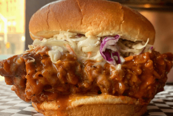 Crispy Buffalo Sando