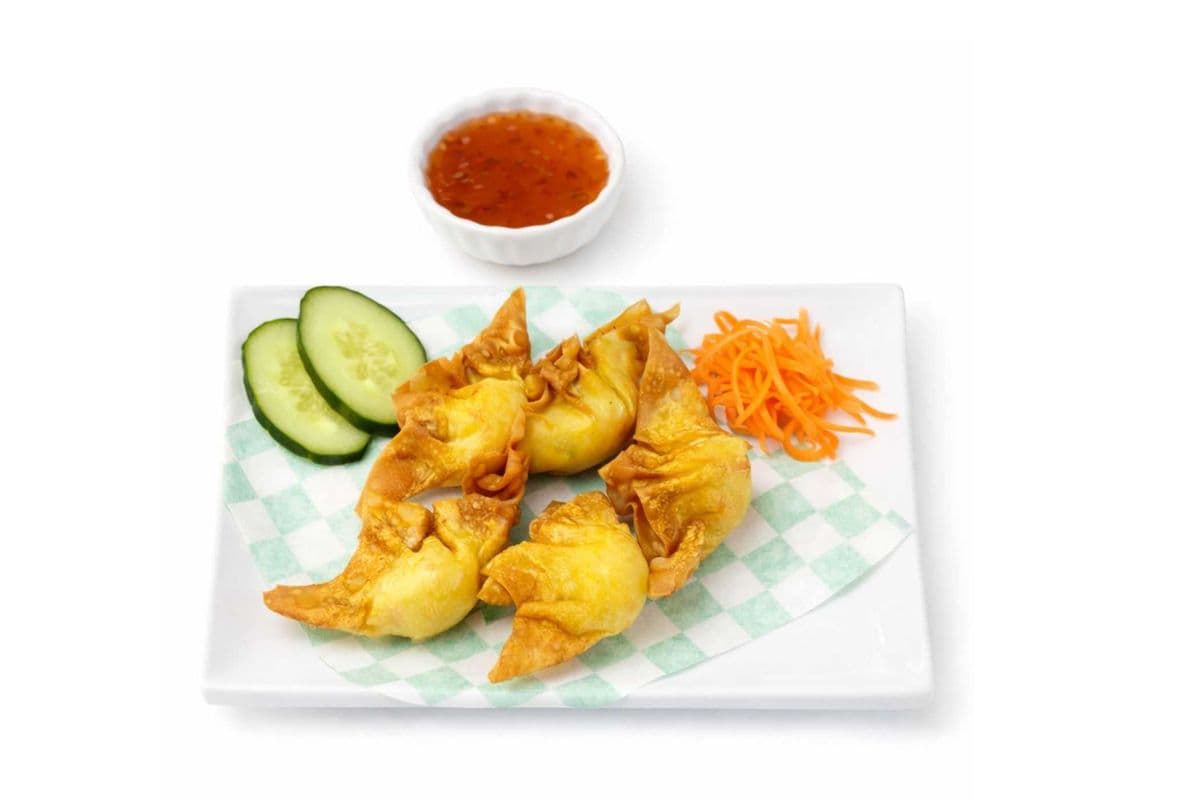 A7. Deep-Fried Cream Cheese Wonton (5 pieces)