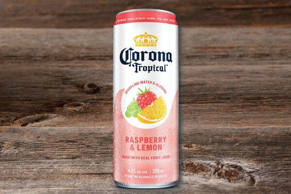 Corona Tropical Raspberry & Lemon (355ml Can)