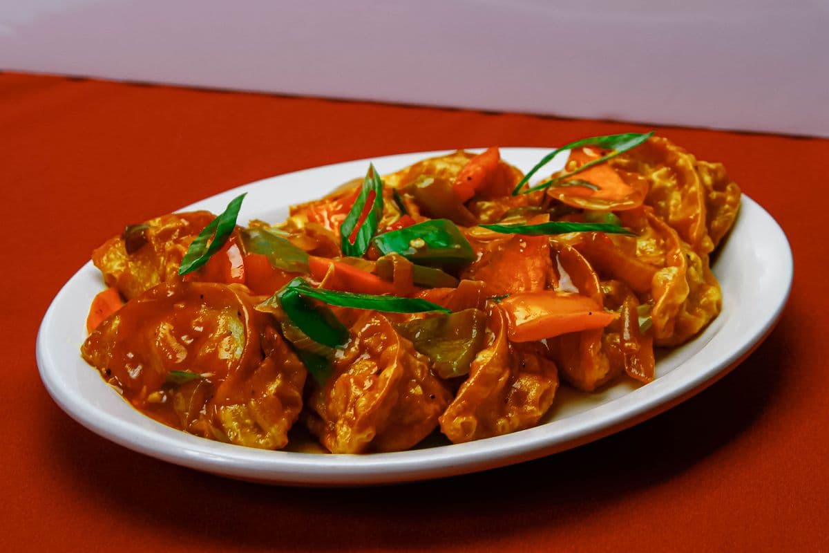 Chilli Pork Momos