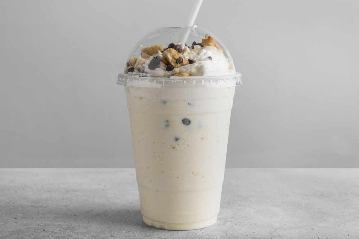 Chocolate Chip Cookie Dough Milkshake