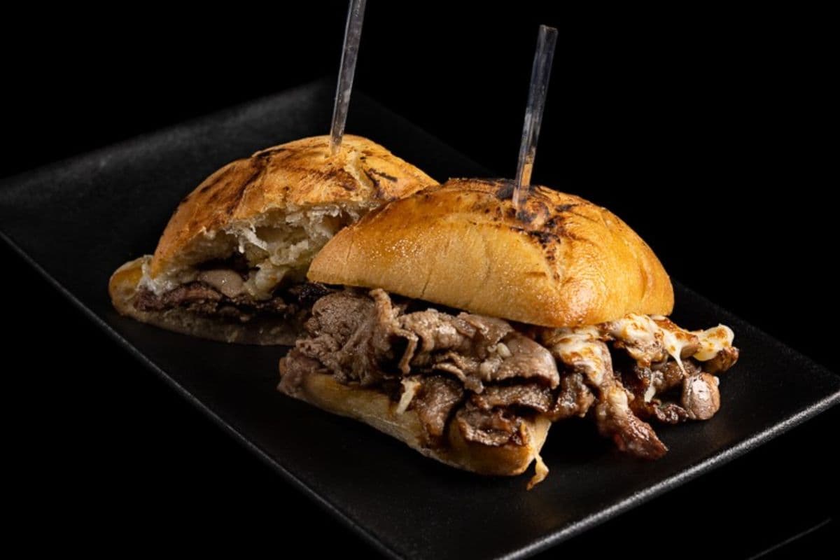 Steak and Mushroom Sandwich