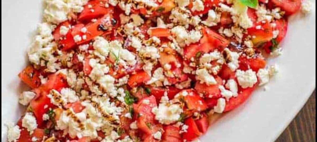 Féta et tomates / Feta and Tomatoes