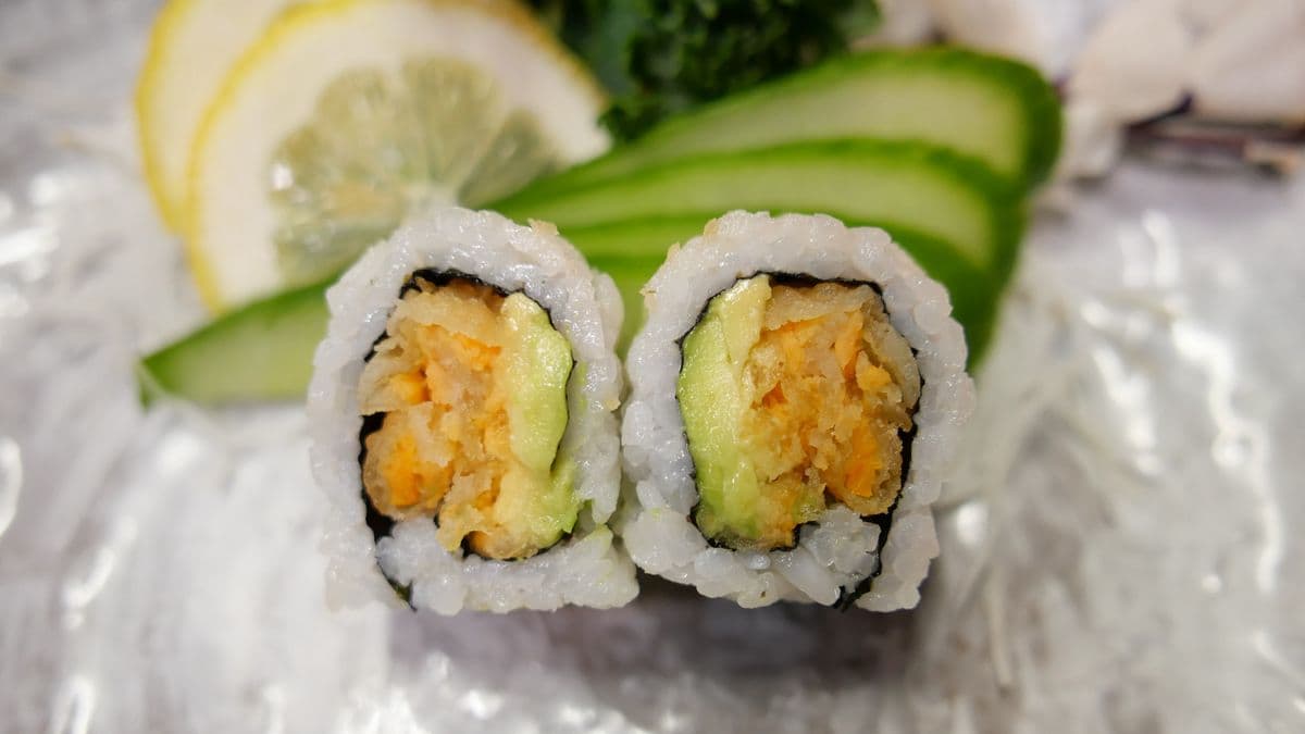 Yam & Avocado Roll