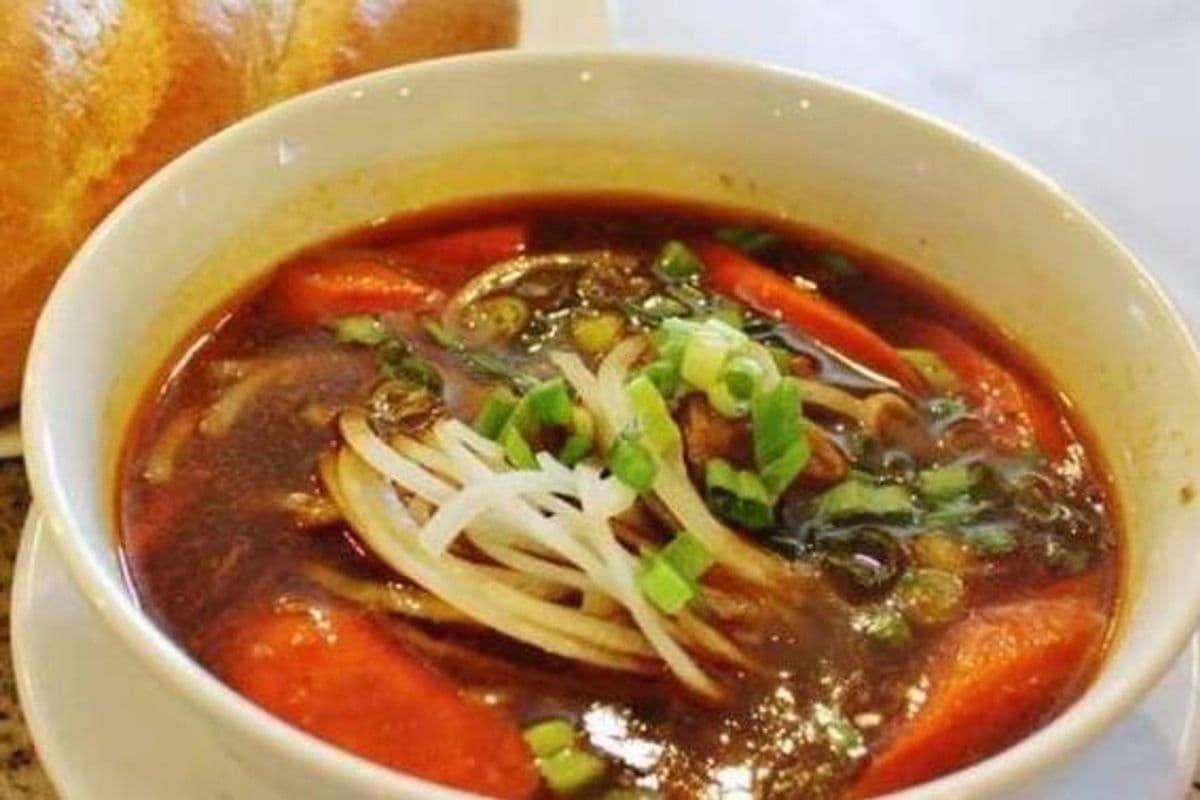 27. Beef Stew with Banh Mi Sandwich