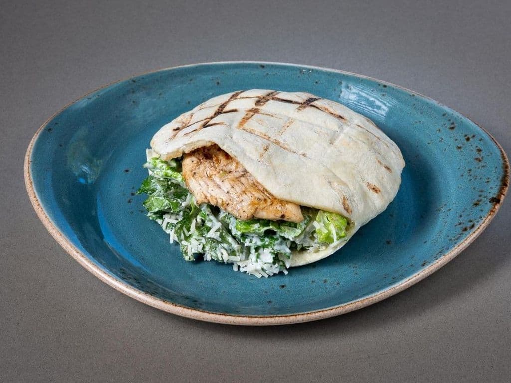 Peri Chicken Caesar Pita (On Its Own)