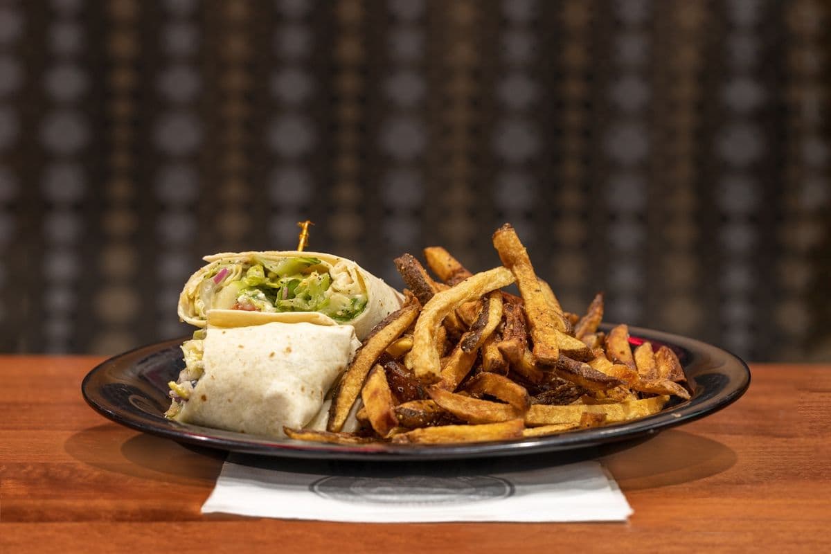 Mediterranean Vegetable Wrap