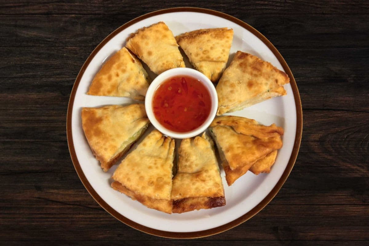 1A. Green Onion Cake (1 piece)