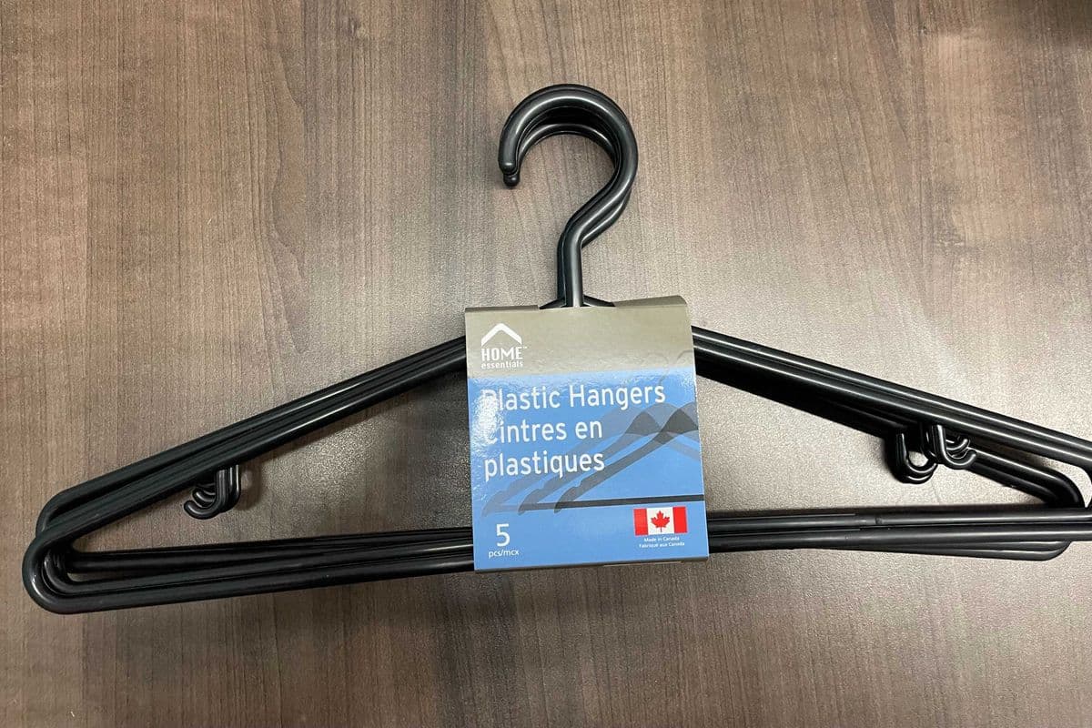 Hangers Black 5pc (5 Pack)