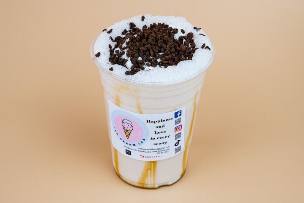 Vanilla Reese Milkshake