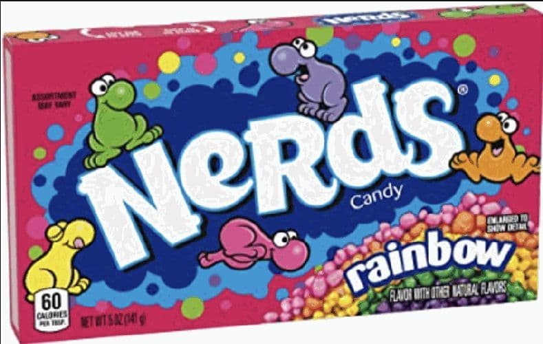 Wonka Nerds Rainbow Theatre Box 141g